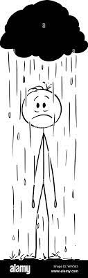 Dessin Nuage D Orage Banque D Images Noir Et Blanc Alamy