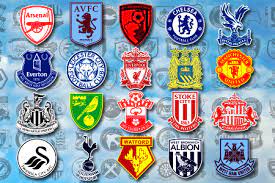 Site about football statistic for european cups and championship. English Football Club Badges Schriftart 1001 Free Fonts