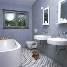 Zementmosaikplatte In Blau Weiss Schlicht Und Elegant Wunderschon V A Im Bad 10351 Zementplatte Badgestaltung Badezimmer Mit Mosaik Fliesen Bad Inspiration