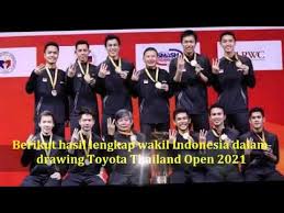 Turnamen bwf world tour super 1000 ini merupakan turnamen pertama kategori world tour tahun 2021, setelah sembilan bulan lebih tanpa pertandingan. Mney7fch2fwlym