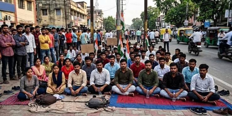 Bihar Student Protest 17 दिन से अनशन पर छात्र, अब सीएम आवास का करेंगे घेराव: क्या सुनेगी सरकार? |25 अगस्त को एकजुट होंगे बिहार के छात्र: Bihar Student Protest Cm ...