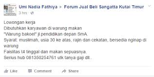 Informasiloker.com merupakan situs blog tentang lowongan kerja di indonesia. Lowongan Kerja Sangatta é¦–é¡µ Facebook