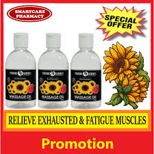 Massages have to be one of the most loved activities, especially when they're topped off with some indulgent massage oil to (literally) let the tension slip right off your body. Pg Sunflower Massage Oil 410ml X 3 Bottle