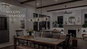 The walls and floors are neutral colors and are complemented by the couch and coffee table. Lighting For The Modern Farmhouse Style Kichler Lighting