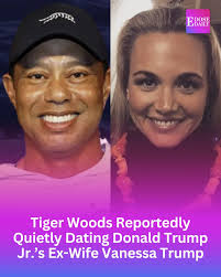 Tiger Woods is confirming his new romance with Vanessa Trump, the ex-wife  of Donald Trump Jr. “Love is in the air and life is better with you by my  side!” Woods wrote