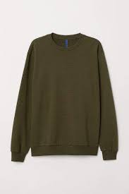 Oversized Sweatshirt Dark Khaki Green Men H M Us Sweatshirts Oversized Sweatshirt Olive Sweatshirts