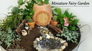 Creat your own fairy garden and dollhouse, a fun garden project for the kids. Cute Miniature Fairy Garden Tutorial Youtube
