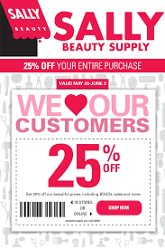 25 Off At Sally Beauty Supply Or Online Via Promo Code 555367 Sally Beauty Supply Sally Beauty Beauty Supply