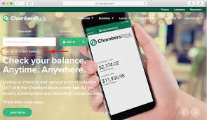 Save time, gas and paper, and access your funds the next business day 3 Online Banking Chambers Bank