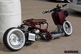 Went with this bracket, well built, good steel and welds look great. Image Gallery Slammed Ruckus Trike Scooter Custom Moped Honda Ruckus