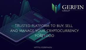 Gerfin European S Leading Crypto Exchange Platform Cryptocurrency Best Crypto Things To Sell