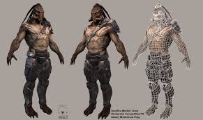 Monster infighting in unreal is very impressive looking for its time. Marian Toma Skaarj Model