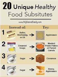Diy Clever Food Hacks 20 Unique Healthy Food Alternatives Mojosavings Com Food Substitutions Healthy Food Substitutions Healthy Food Alternatives