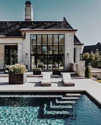 Such A Beautiful Pool Beautiful Pool Samt Baustil Haus Aussendesign Architektur