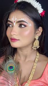 Makeup Transformation Inspired by Radha