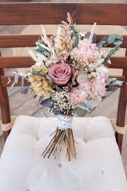 Flower explosion supplies affordable wedding flowers in rustic style and more. Ramo Bouquet Rosas Beige Y Rosa Hand Bouquet Wedding Flower Bouquet Wedding Dried Flower Bouquet