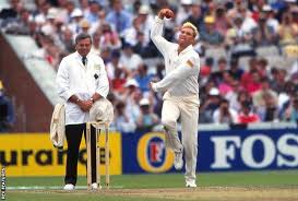 With his first ball against england, in his first ashes test, warne produced a sp. Shane Warne The Story Of Australia Great S Tough Season With Accrington Cc Bbc Sport