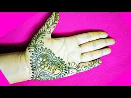 Youtube Henna Hand Tattoo Simple Henna Mehndi Designs