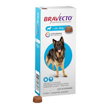 Bravecto 20 a 40 Kg Antipulgas e Carrapatos - MSD - Kajavet Farmácia  Veterinária