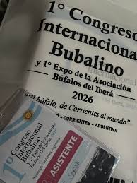 🐃 ¡Del NEA al mundo! Participamos del 1° Congreso Internacional Bubalino y la 1° Expo Búfalos del Iberá 2026, en Ituzaingó, Corrientes, un espacio de encuentro e intercambio con especialistas y produ