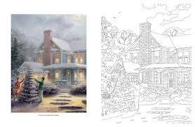 Free, printable mandala coloring pages for adults in every design you can imagine. Amazon Com Posh Adult Coloring Book Thomas Kinkade Peaceful Moments Posh Coloring Books 9781449486396 Kinkade Thomas Books