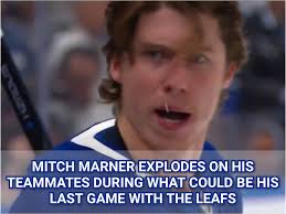 Mitch Marner's outburst at teammates during potentially last game with  Toronto Maple Leafs