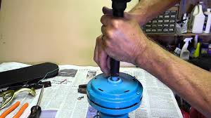 Once the fan is down from the ceiling, you can begin to remove the down rod (if you're starting with a new down rod, skip this step). How To Convert A Ceiling Hugger Fan To A Downrod Fan Step 1 Of 3 Youtube