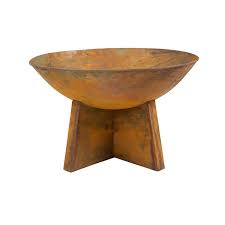 Is it safe to use a rusty fire pit. Charles Bentley Rust Fire Pit 60cm Wilko