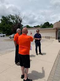 On behalf of Chief Donna Big Canoe and Councillor William McCue of  Chippewas of Georgina Island First Nation, I presented BWG Councillor Mark  Contois with the Chippewas of Georgina Island First Nation