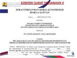 Tujuan dibuat surat penawaran ini. Contoh Teknik Dan Penyusunan Surat Perjanjian Ppt Download