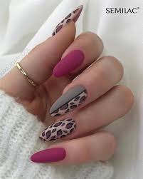 Using a small dotting tool, apply black curves around the dots. 215 Animal Print Nail Art Designs With Latest Ideas Body Art Guru