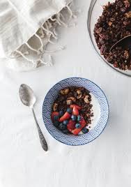 Granola Maison Aux Noix Chocolat Recette Trois Fois Par Jour Nut Granola Granola Granola Recipes