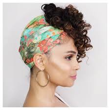 For Natural Hair How To Do 3 Simple Head Wrap Styles (Video) U2013 Soul  Hair For Short Hair