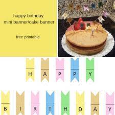 Thus, you will end up. Happy Birthday Mini Banner Cake Banner Free Printable Happy Birthday Banner Printable Free Happy Birthday Banner Printable Birthday Cake Topper Printable