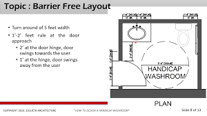 Bathroom residential design small layout 5 x 7 very layouts full master 4 piece half ideas. How To Design A Barrier Free Handicap Washroom Youtube