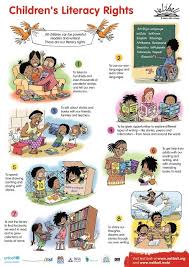 Unicef Rights Of The Child Literacy South Africa Direitos Das Criancas Alfabetizacao Criancas