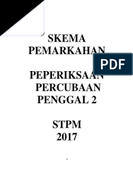 Sejarah stpm penggal 3 reaksi pembentukan malaysia. Skema Percubaan Geografi Penggal 2 Stpm 2017 Pahang