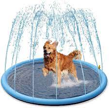Take our top pick, for example, the slopper. Amazon Com Splash Sprinkler Pad For Dogs Kids 59 Thicken Dogs Pet Kids Swimming Pool Bathtub 2020 New Pet Summer Backyard Playset Water Toys Gift For Kids Toddlers And Dogs Kitchen