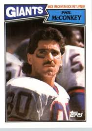 Amazon.com: 1987 Topps Football Card #16 Phil McConkey Mint : 藝術古董收藏