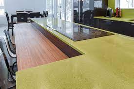 They are cheap and customizable according to the available space. Are Quartz Kitchen Countertops Heat Resistant Granite Gold