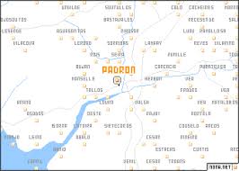 Plan your trip around spain with interactive travel maps. Padron Spain Map Nona Net
