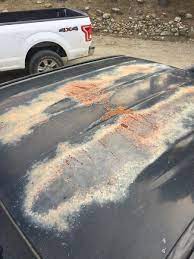 Rust can be anywhere like on a car roof, door, frame, hood, floor, rims but the process is the same. Repair Peeling And Rusted Roof Tacoma World