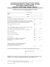A common misconception is that divorcing an incarcerated spouse is a free process. Divorce Papers Fill Online Printable Fillable Blank Pdffiller
