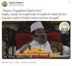 Mai berhasil menggalang donasi untuk 100 paket berbuka puasa #membantu paket berbuka puasa untuk anak yatim/dhuafa. Terungkap Wasiat Dari Habib Ali Bin Abdurrahman Assegaf Suara Jatim
