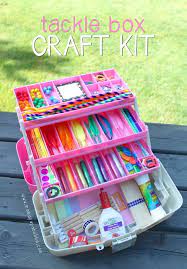 Tackle Box Craft Kit Mama Papa Bubba Craft Kits For Kids Art And Craft Kit Arts And Crafts Kits