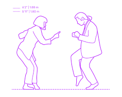 Twist Contest Pulp Fiction Dimensions Drawings Dimensions Com