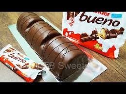 Giant Kinder Bueno Real Homemade Kinder Bueno Youtube Kinder Bueno Recipes Peanut Butter Birthday Cake Bueno Recipes