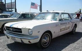 Image result for Pace Car White 1964 Mustang