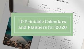 Printable calendar templates are accompanied with innumerable benefits and some of these are mentioned below all printable calendars and templates of calendarkart are free for personal use. 10 Gorgeous Ready To Print Calendar Templates For 2020 Creative Market Blog