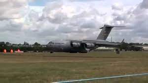 The difference in power corresponds to a difference in the weights of the two aircraft. Short Landing Boeing C 17 Globemaster Iii Vs Airbus A400m Youtube
